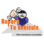 Este logotipo representa a "Repara Tu Vehículo", una iniciativa de talleres de autoservicio que promueve la mecánica participativa con el lema "Otra mecánica es posible". El diseño muestra a una figura con gafas de sol y un bigote, sosteniendo una llave inglesa, simbolizando el enfoque "hazlo tú mismo" en el mantenimiento y reparación de vehículos. La imagen evoca un estilo accesible y empoderador, sugiriendo que cualquier persona, sin necesidad de ser un profesional, puede realizar arreglos en su propio coche. Perfecto para quienes buscan un servicio alternativo de mecánica donde el cliente es el protagonista del proceso.