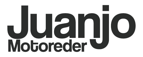 Claro, aquí tienes: El logotipo muestra el texto "Juanjo Motoreder" en una fuente sans-serif negrita. La palabra "Juanjo" está en letras más grandes y se encuentra encima de "Motoreder". El diseño del logotipo es simple y limpio, utilizando texto negro sobre un fondo blanco. Este logotipo podría ser relevante para fines de marca, posiblemente para un negocio o individuo llamado Juanjo asociado con "Motoreder", que podría ser el nombre de una empresa o una línea de productos específica.