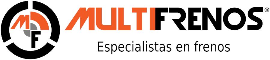 Logotipo de MULTIFRENOS, especialistas en frenos.