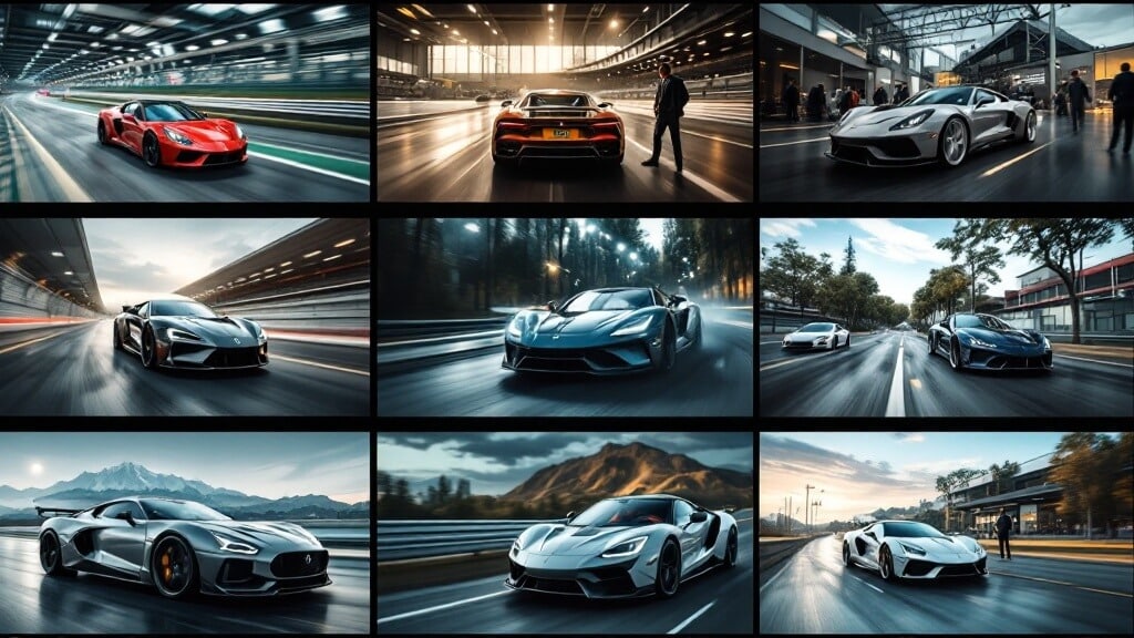 Servicios completos de producción de vídeo profesional automotriz: rodajes en circuito, estudio y eventos