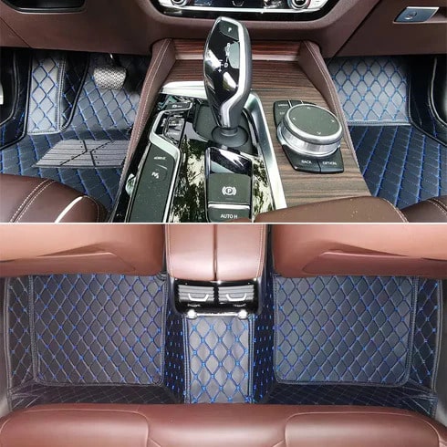 Alfombrillas coche azul Matscarlux