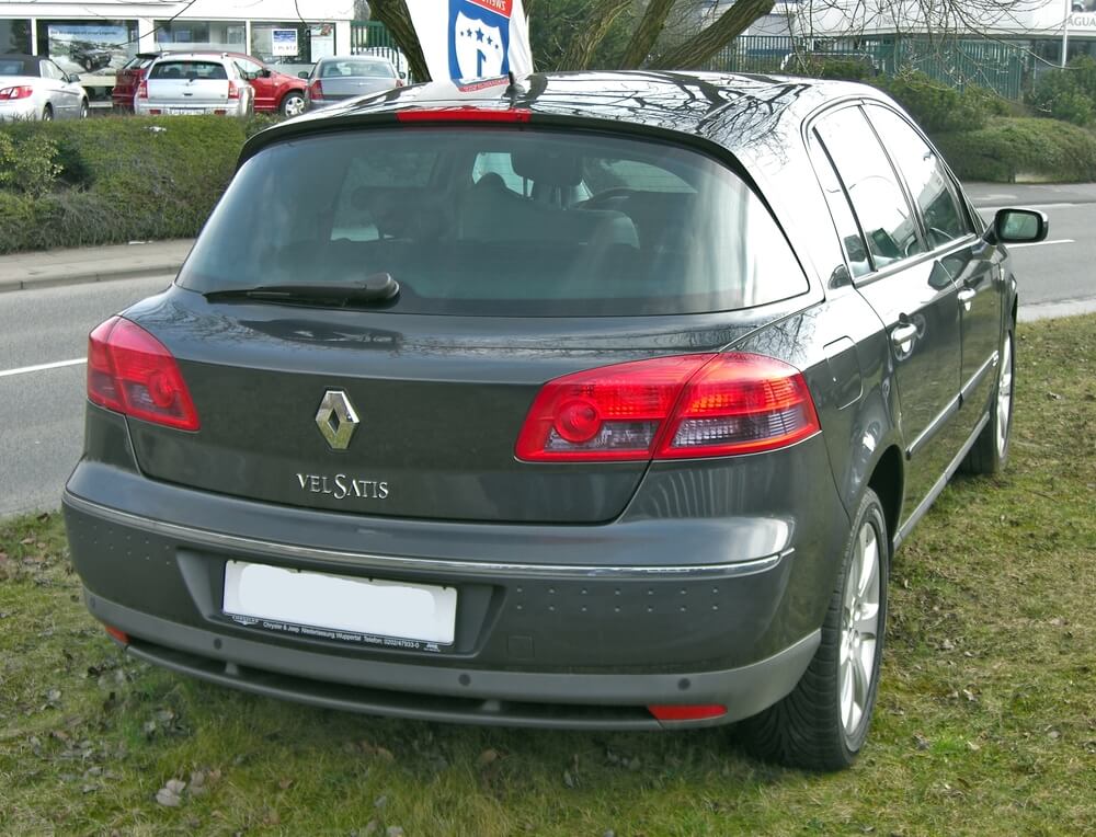 Renault VelSatis, vista trasera
