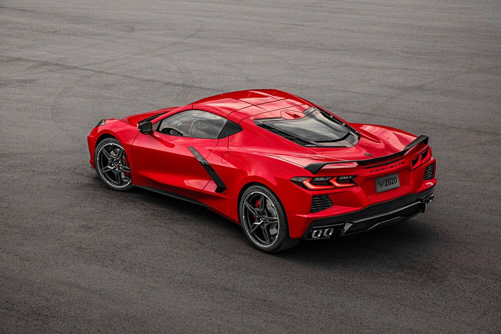 Chevrolet Corvette C8 rojo