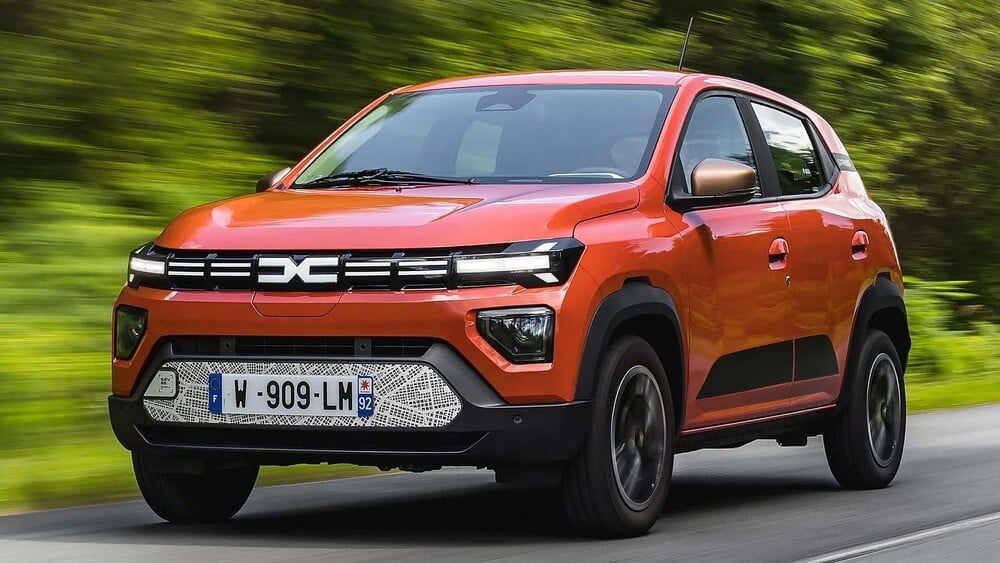 Dacia Spring naranja