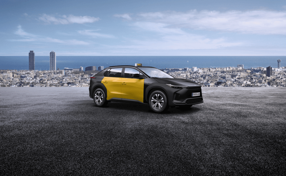 Toyota BZ4X taxi Barcelona